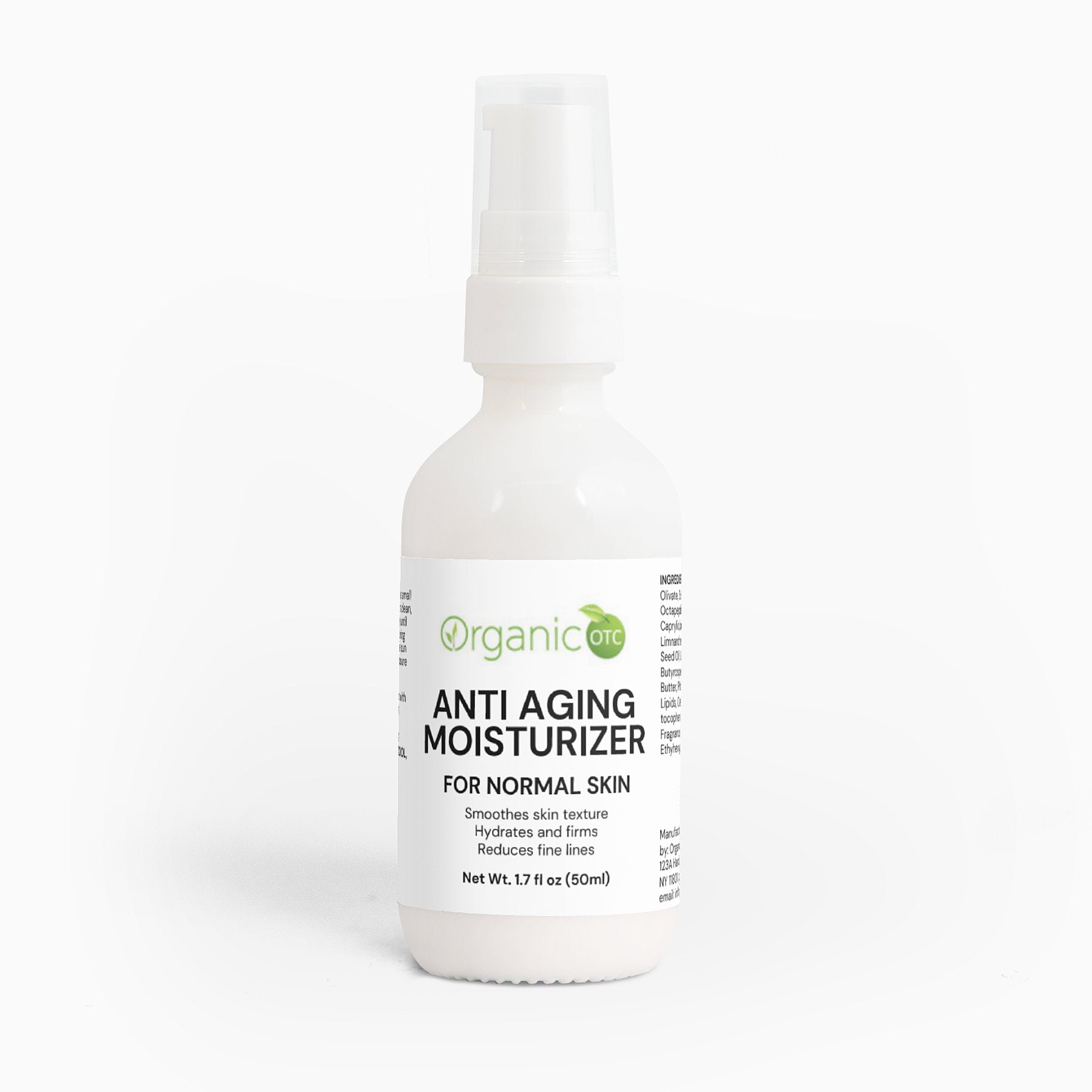 Anti Aging Moisturizer for Normal Skin - Organic OTC