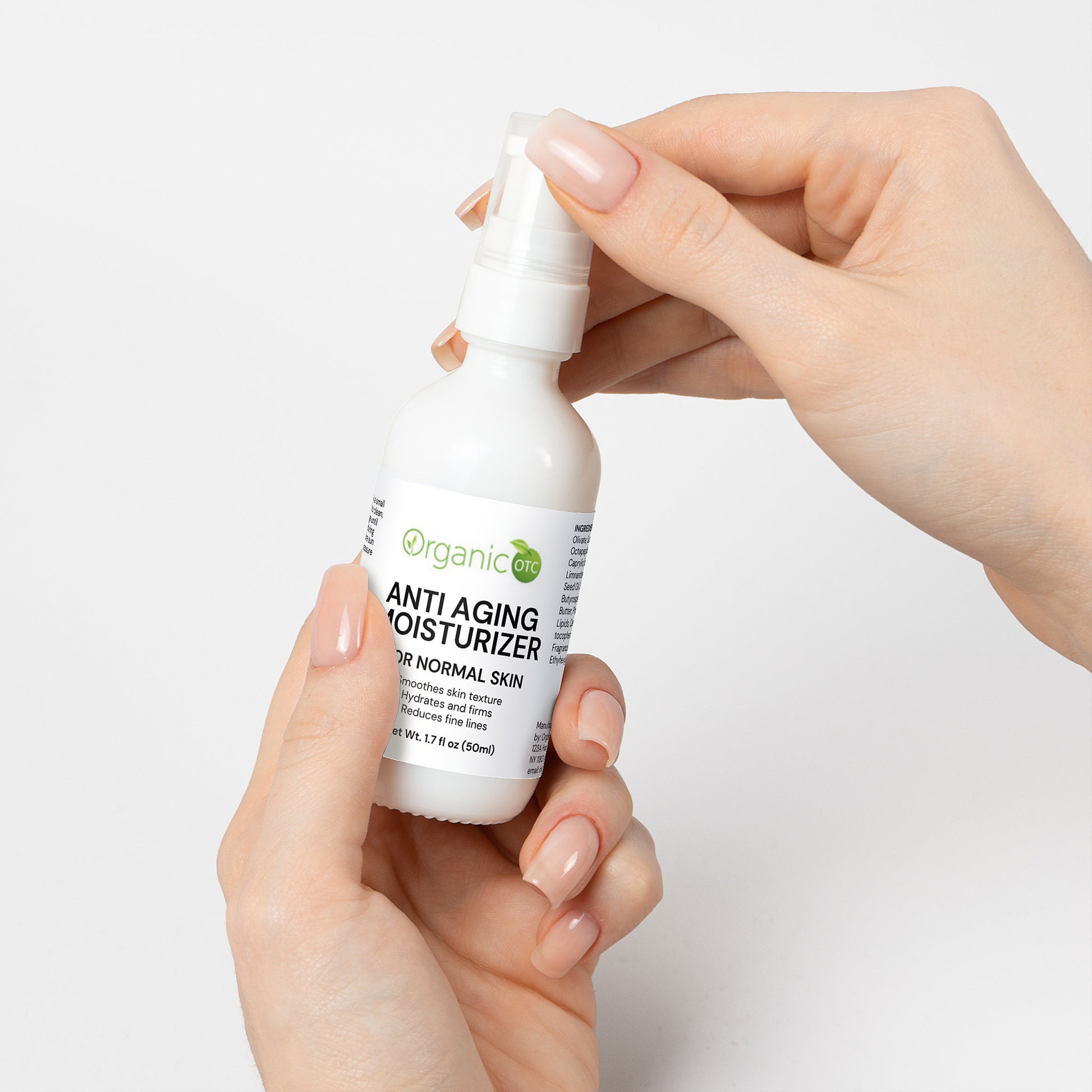 Anti Aging Moisturizer for Normal Skin - Organic OTC