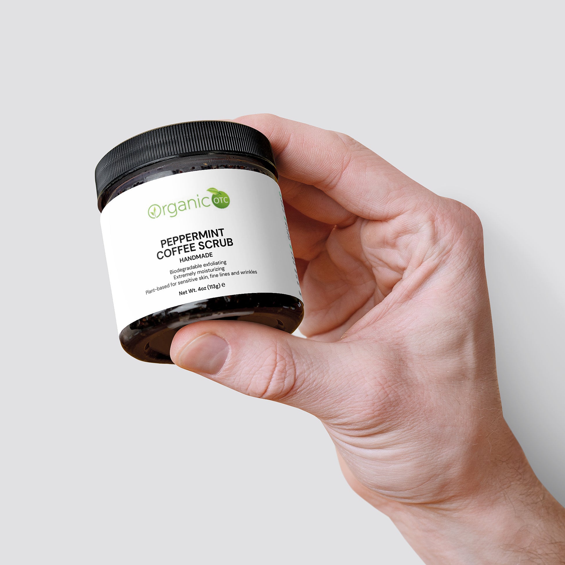 Peppermint Coffee Scrub - Organic OTC