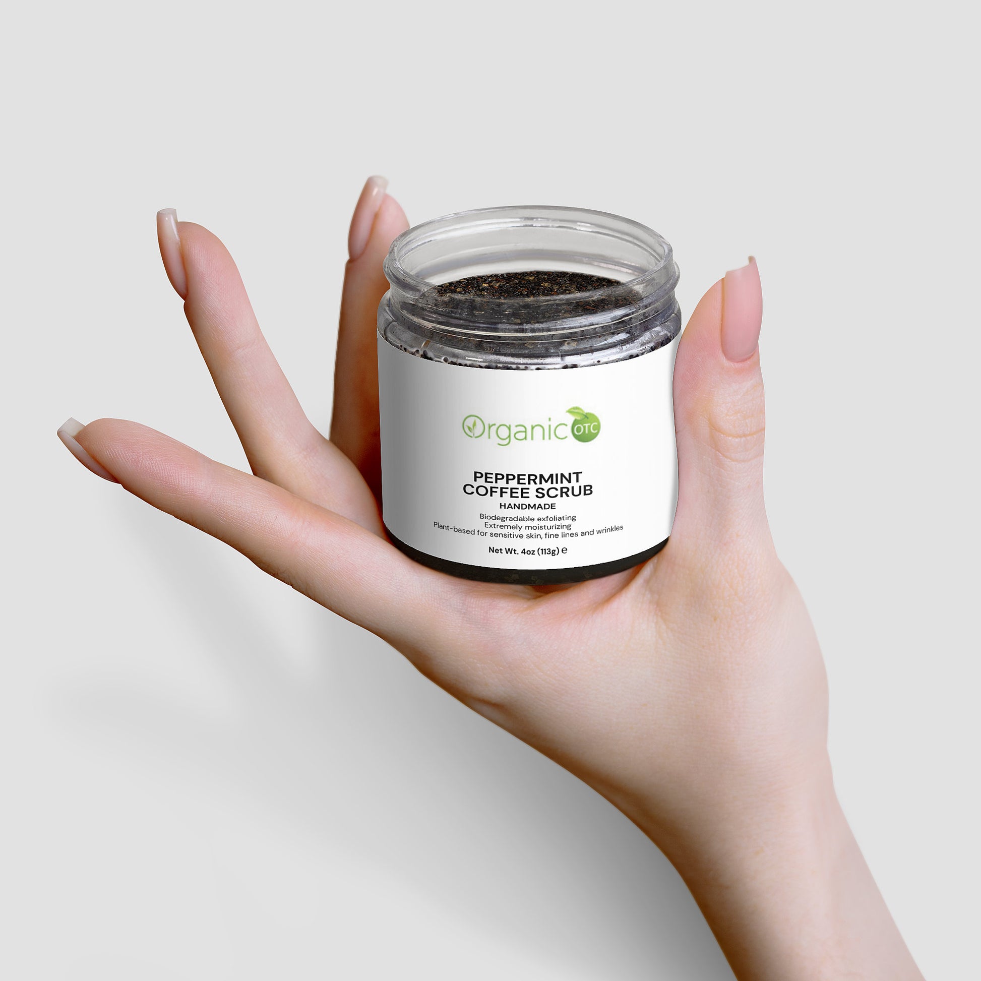 Peppermint Coffee Scrub - Organic OTC