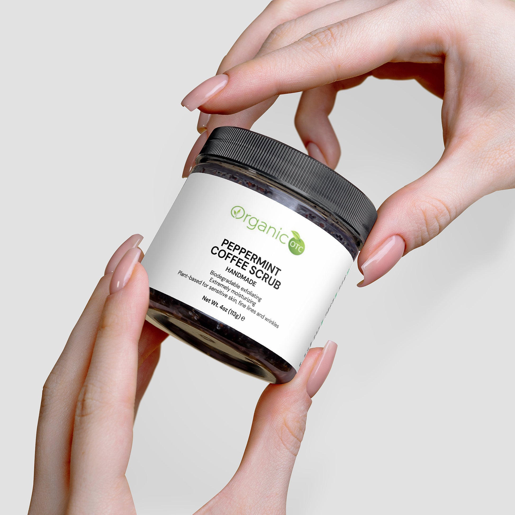 Peppermint Coffee Scrub - Organic OTC