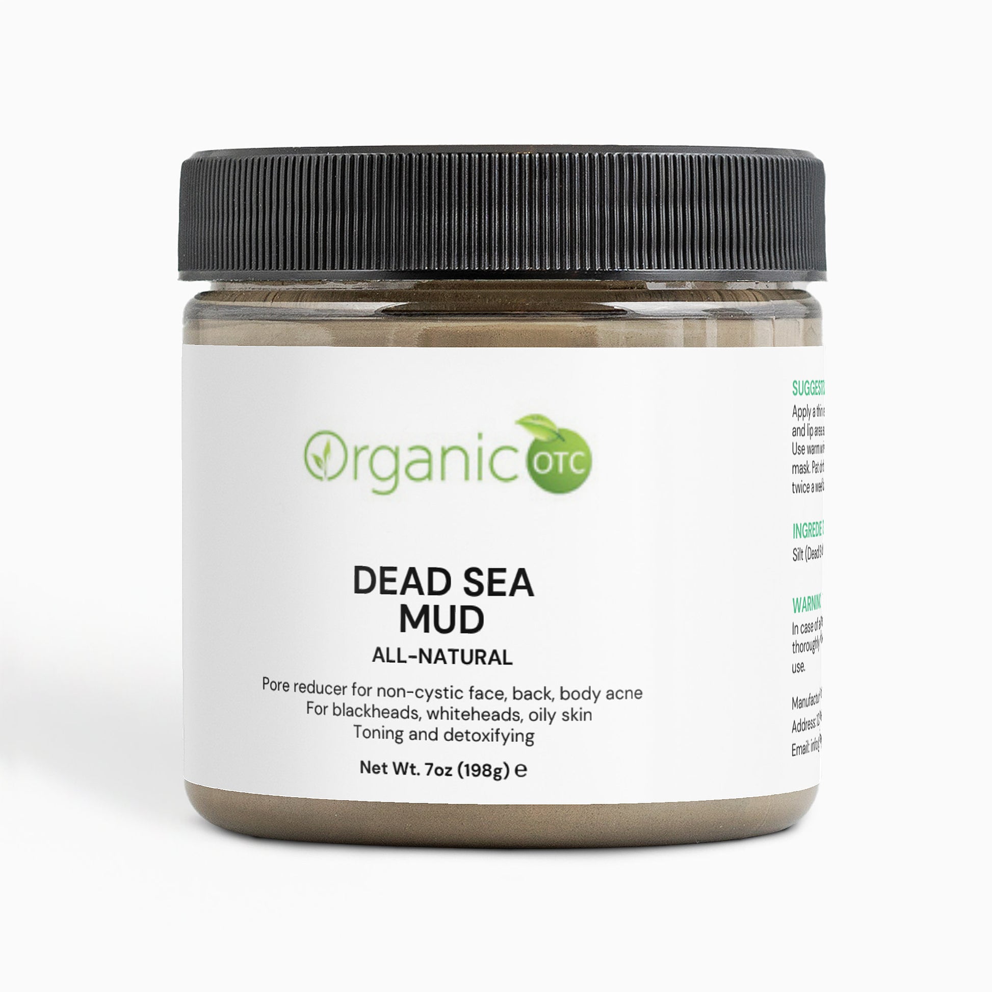 Dead Sea Mud - Organic OTC