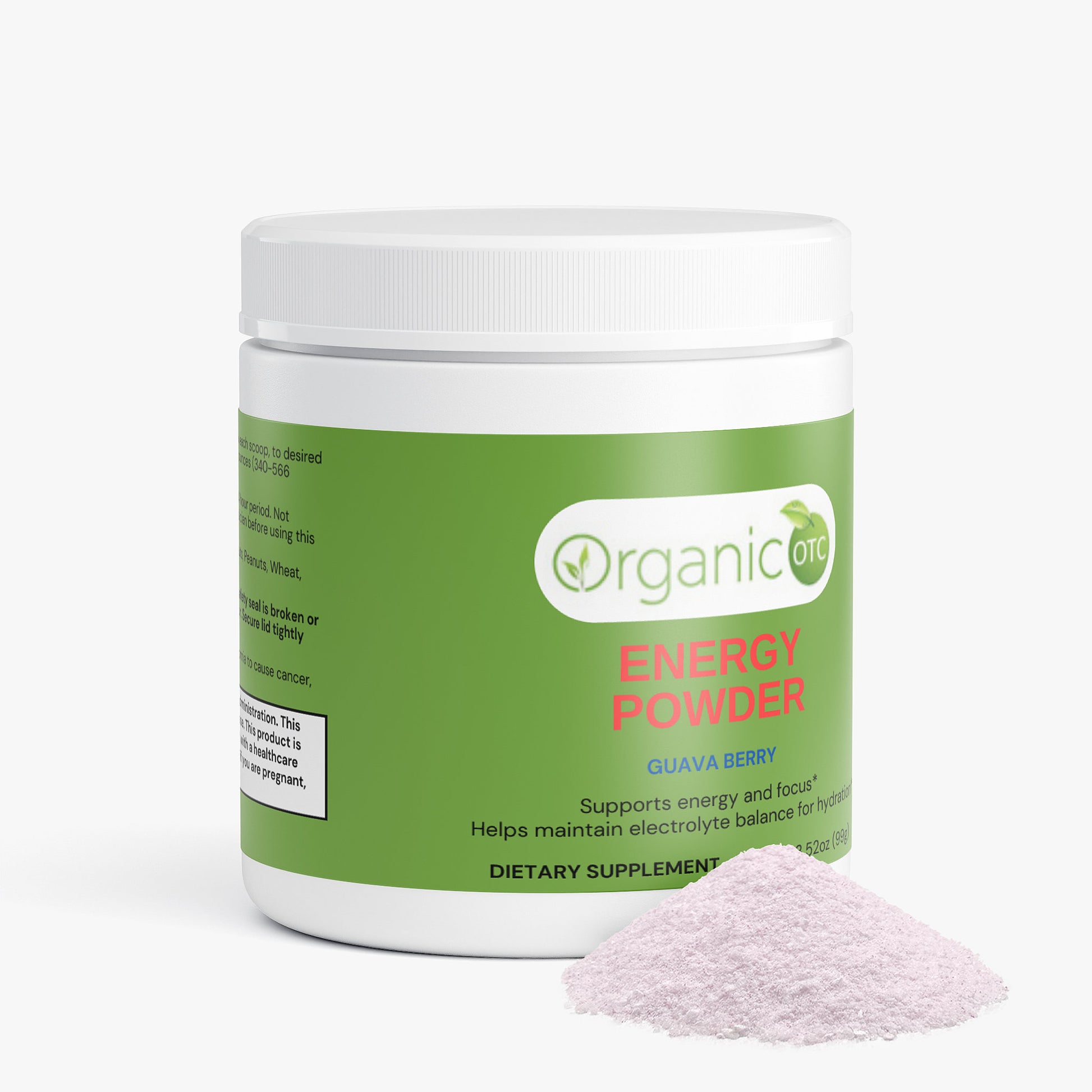 Energy Powder (Guava Berry) - Organic OTC