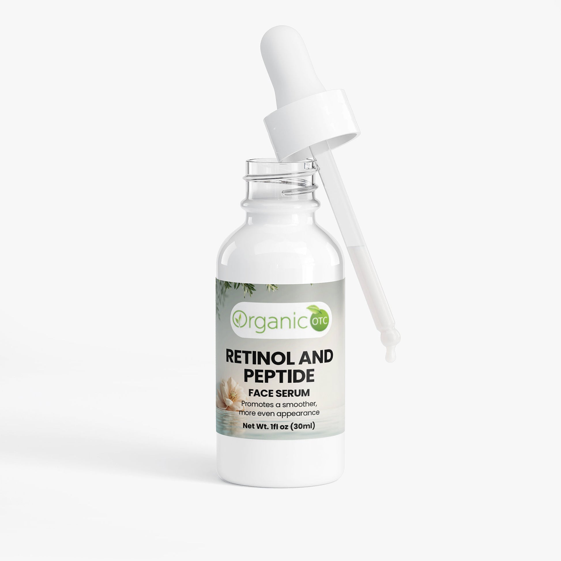 Retinol and Peptide Face Serum - Organic OTC