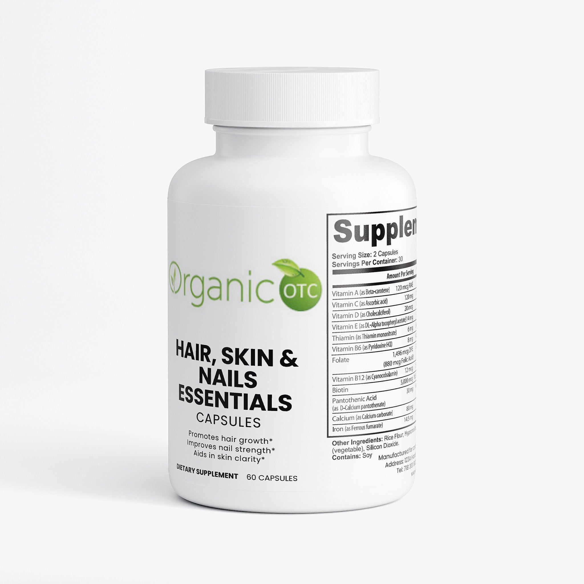 Hair, Skin and Nails Essentials - Organic OTC