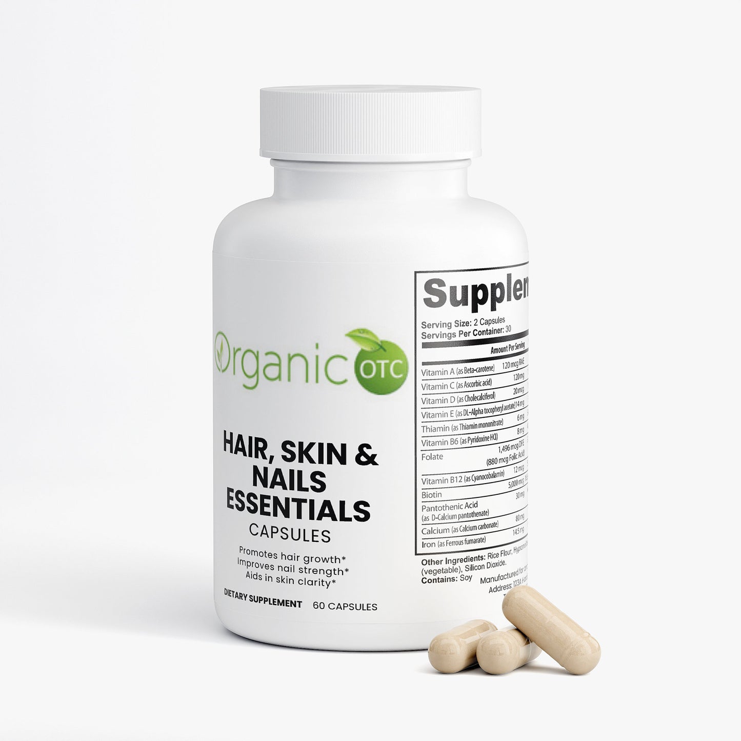 Hair, Skin and Nails Essentials - Organic OTC