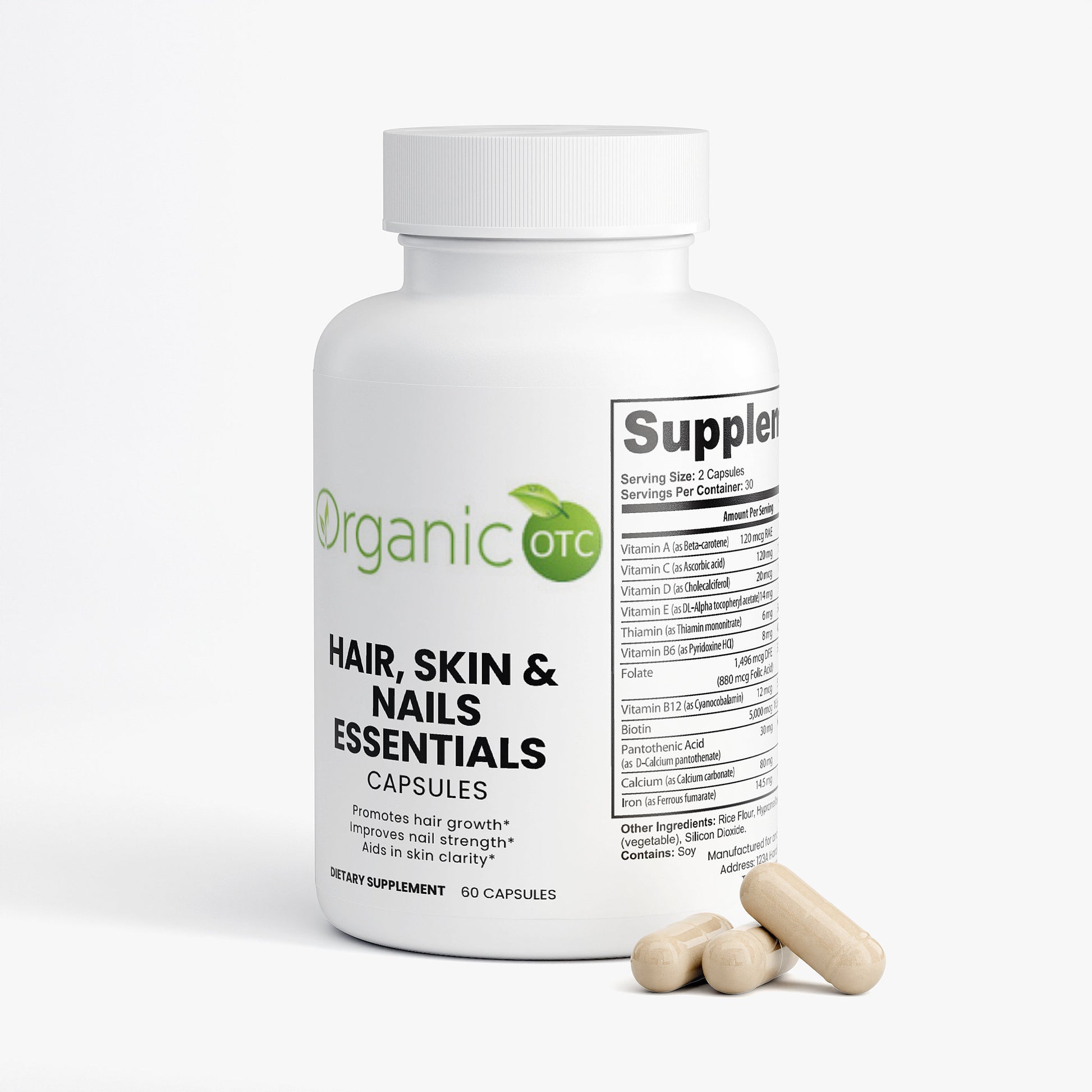 Hair, Skin and Nails Essentials - Organic OTC