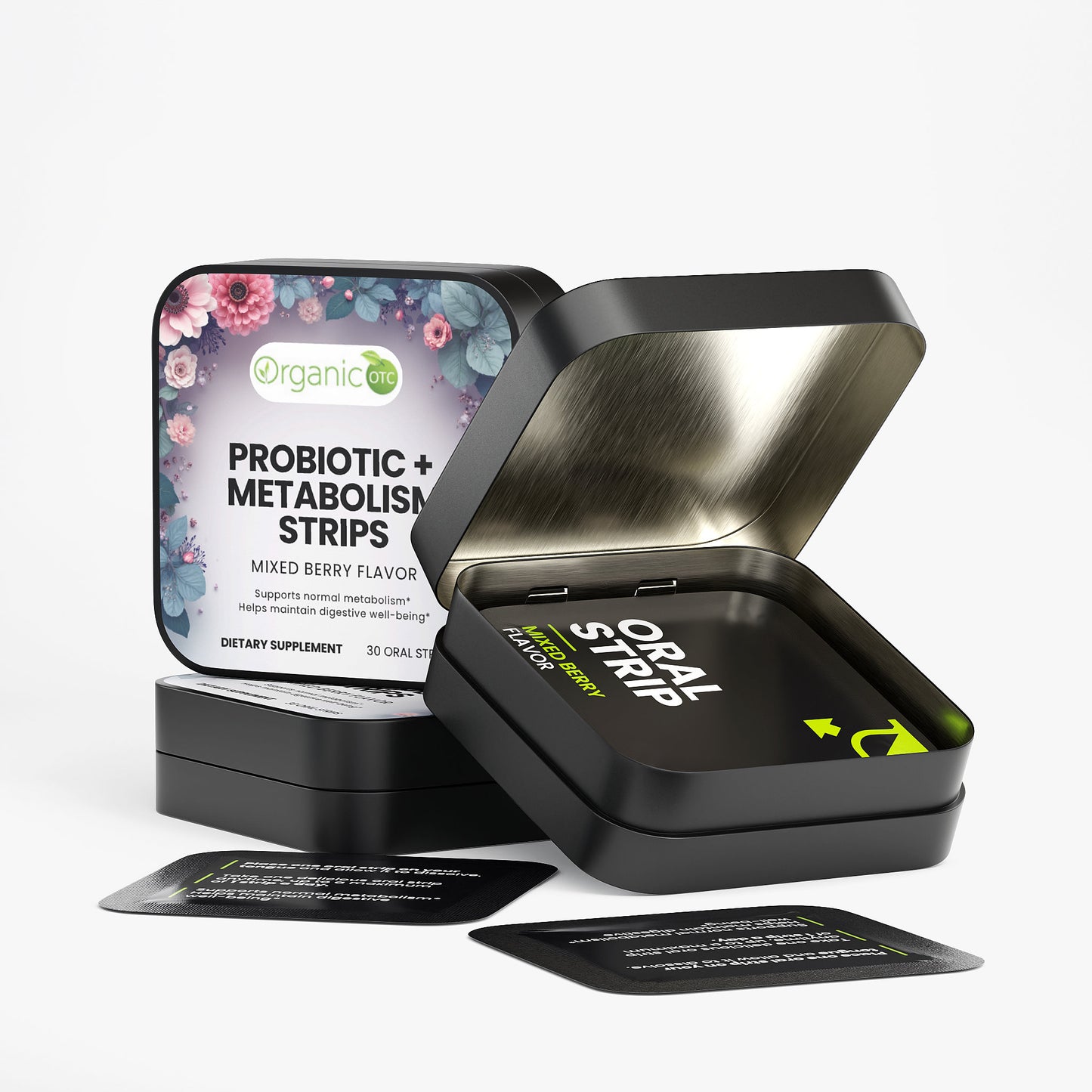 Probiotic + Metabolism Strips - Organic OTC