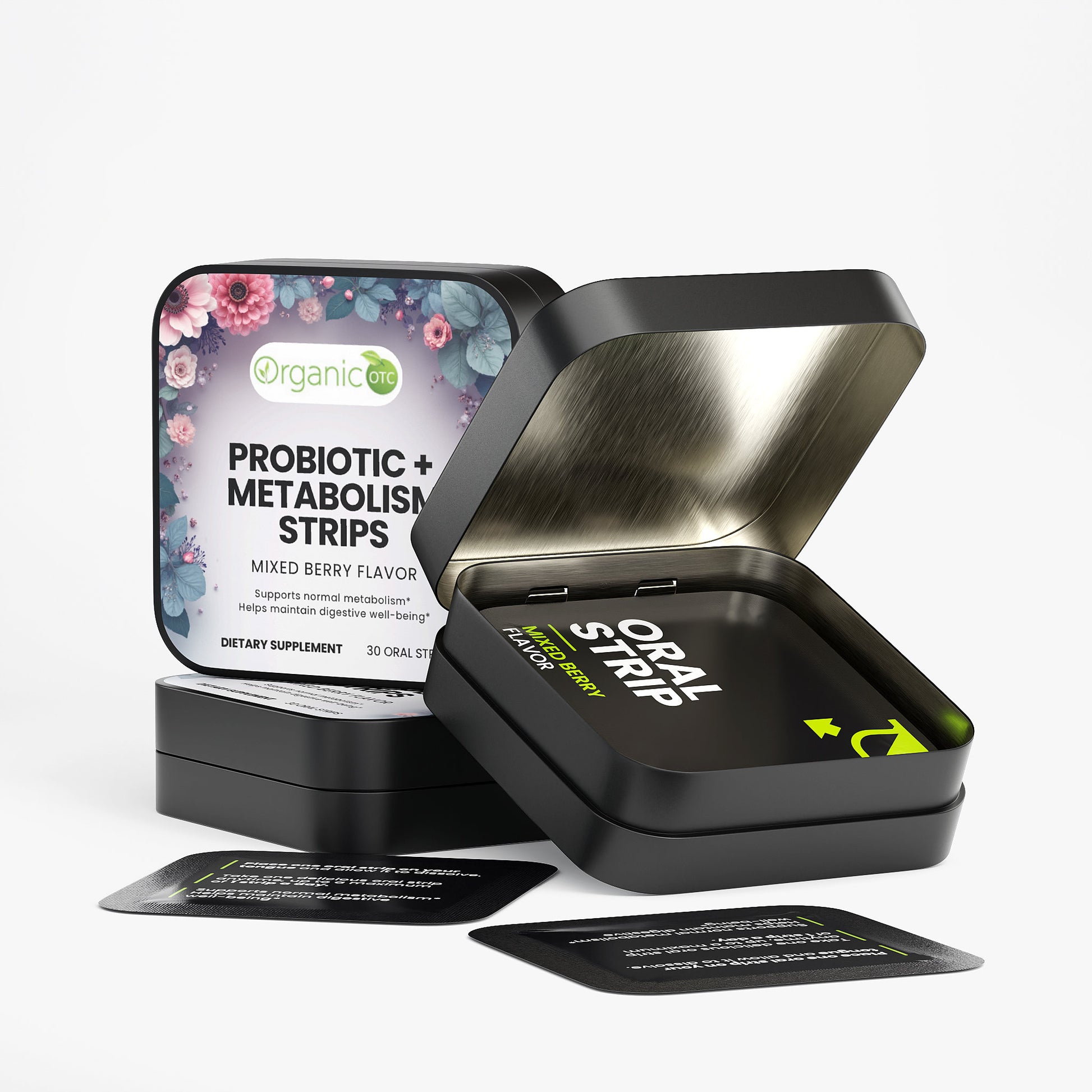 Probiotic + Metabolism Strips - Organic OTC