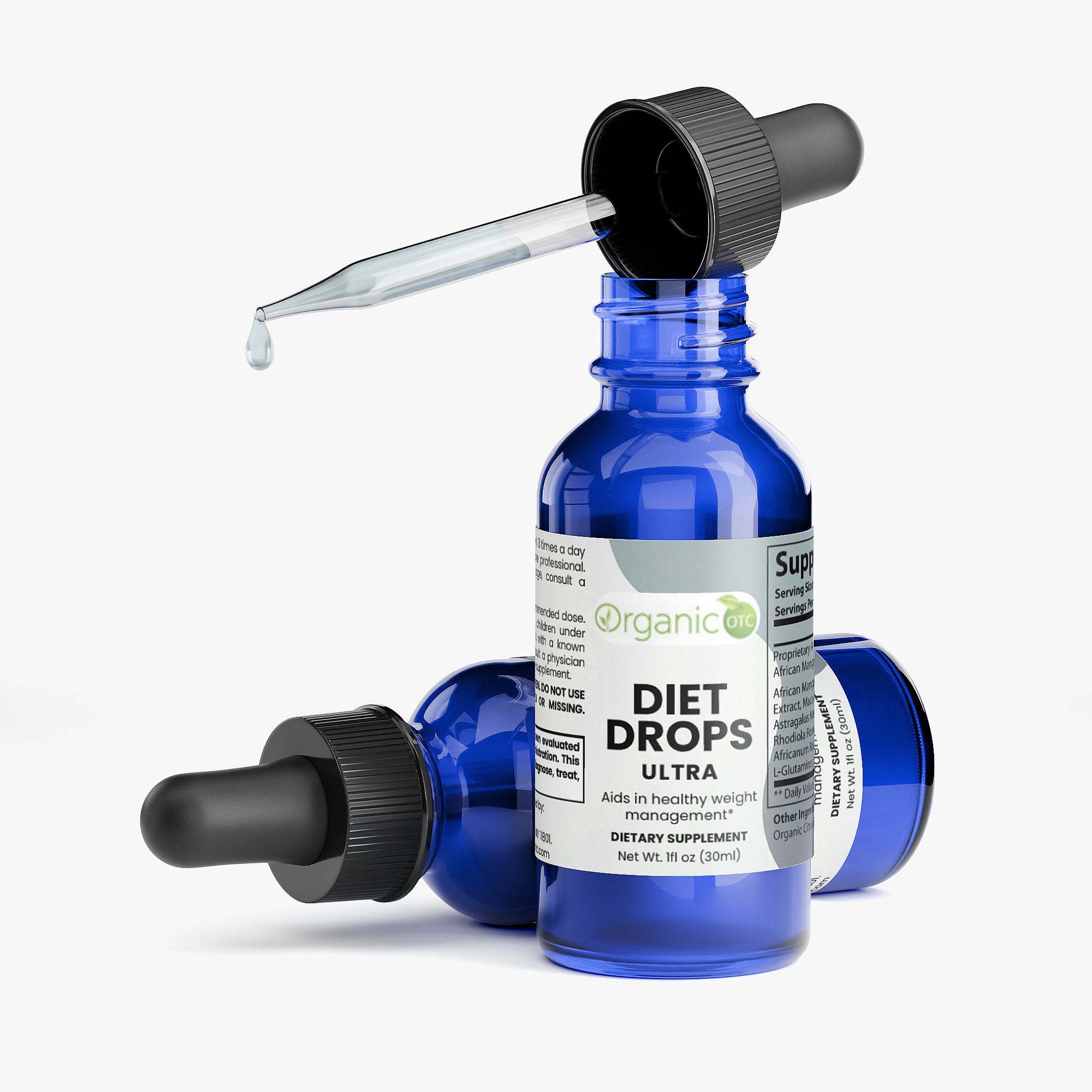 Diet Drops Ultra 1 oz - Organic OTC