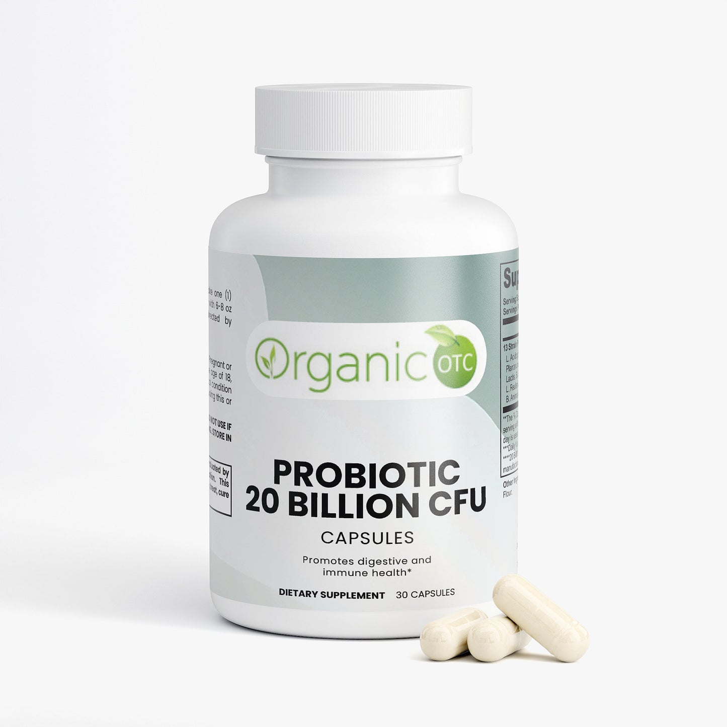 Probiotic 20 Billion - Organic OTC