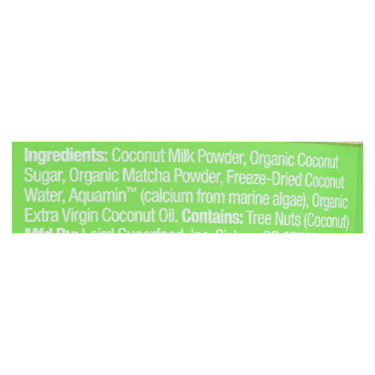 Laird Superfood - Instafuel Matcha - Case Of 6-8 Oz