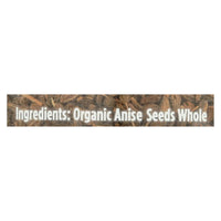 Spicely Organics - Anise Seeds Ground - Case Of 3 - 1.4 Oz.