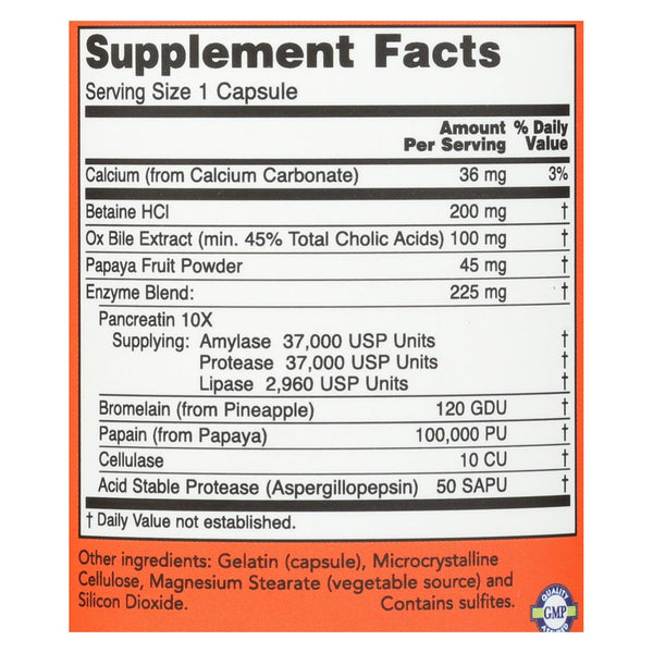 Now Foods - Super Enzyme - 1 Each-90 Vcap