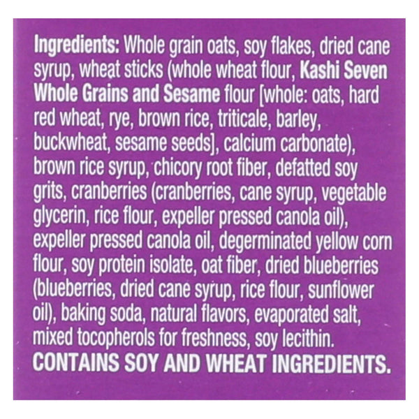 Kashi Cereal - Multigrain - Golean - Crisp - Toasted Berry Crumble - 14 Oz - Case Of 12