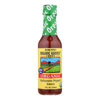 Organic Harvest Pepper Sauce - Habanero - Case Of 12 - 5 Oz.