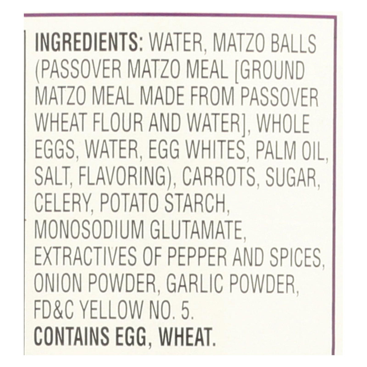 Manischewitz Soup Matzo Ball - Case Of 12 - 24 Oz.