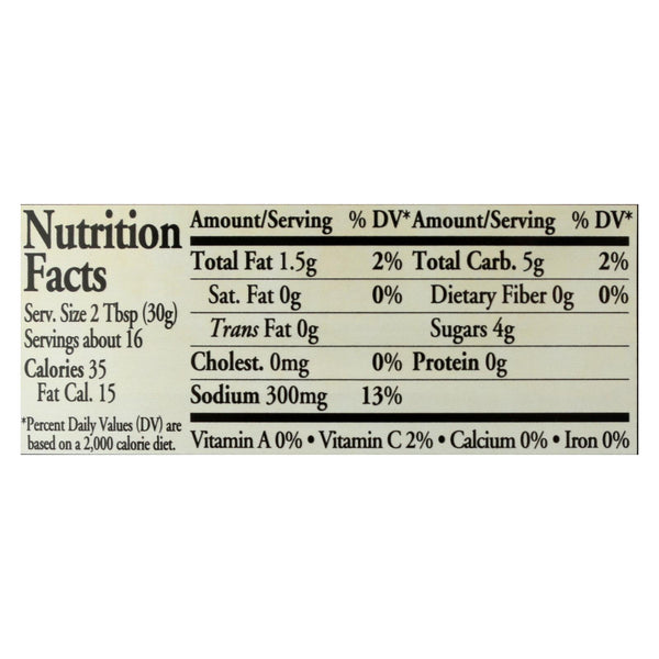 Newman's Own Dressing - Case Of 6 - 16 Oz