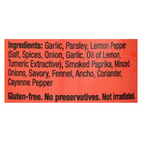 Mom's Gourmet Jammin' Salmon Rub - Case Of 12 - 4.5 Oz