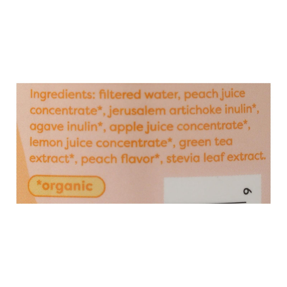 Halfday - Tonic Peach Green Tea - Case Of 12-12 Fz