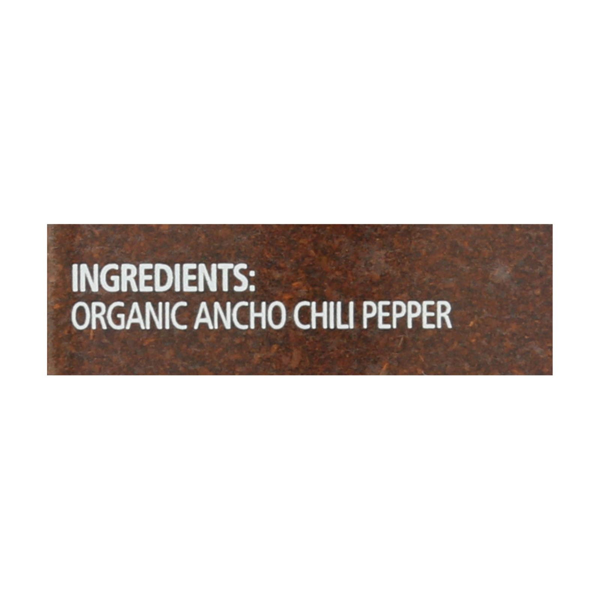 Organic Ancho Chili Powder From Simply Organic  - Case Of 6 - 2.85 Oz.