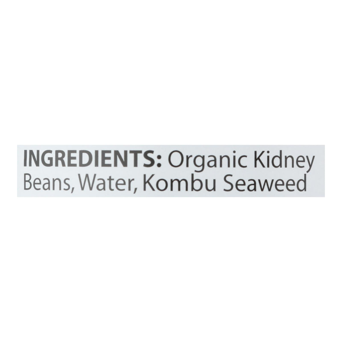 Eden Foods Organic Kidney Beans - Case Of 12 - 15 Oz.