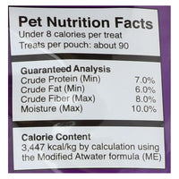 Fruitables Skinny Minis Dog Treats - Crunchy Pumpkin & Berry Flavor - Case Of 8 - 7 Oz