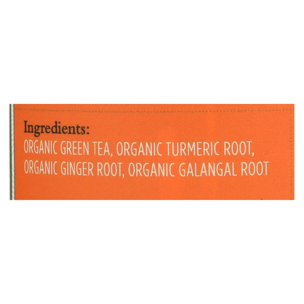 Paromi Tea - Green Tumeric Ginger - Cs Of 6-15 Ct