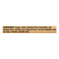 Silver Spring Squeeze - Mustard - Beer Brat - Case Of 9 - 9.5 Oz