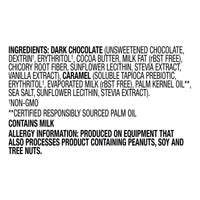 Lilys - Caramels Dark Chocolate Stevia - Case Of 12-3.5 Oz