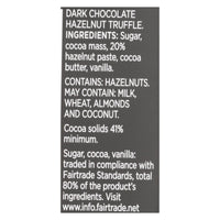 Divine - Bar Dark Chocolate Hazelnut Trffl - Case Of 12 - 3 Oz