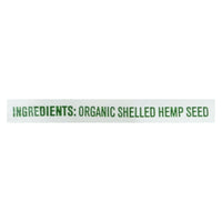 Manitoba Harvest Certified Organic Hemp Hearts Shelled Hemp Seed- Case Of 6 - 12 Oz