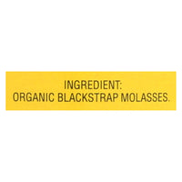 Plantation Organic Blackstrap Molasses Syrup - Case Of 12 - 15 Oz.