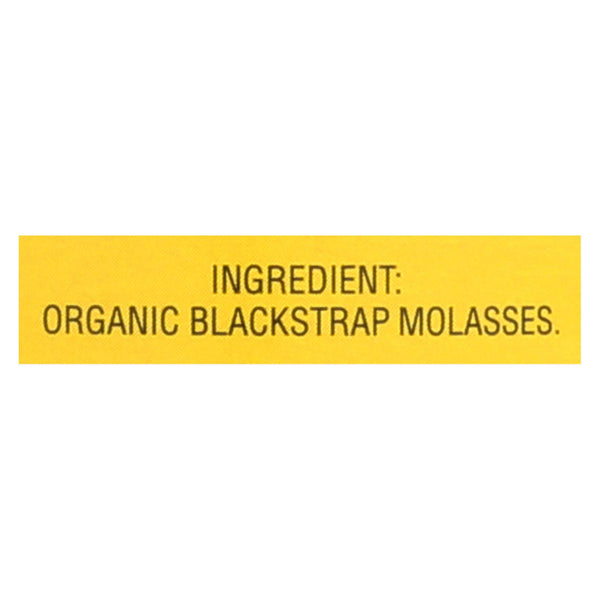 Plantation Organic Blackstrap Molasses Syrup - Case Of 12 - 15 Oz.