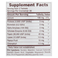 American Health - Super Papaya Enzyme Plus Chewable - 90 Chewable Tablets