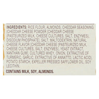 Blue Diamond - Nut Thins - Cheddar Cheese - Case Of 12 - 4.25 Oz.