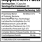 Probiotic 40 Billion with Prebiotics - Organic OTC