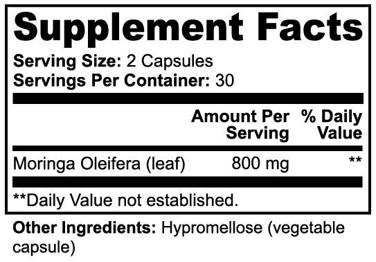 Moringa Pure - Organic OTC