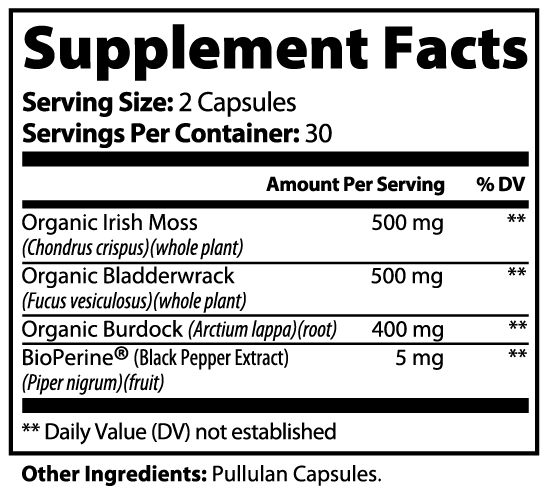 Sea Moss - Organic OTC