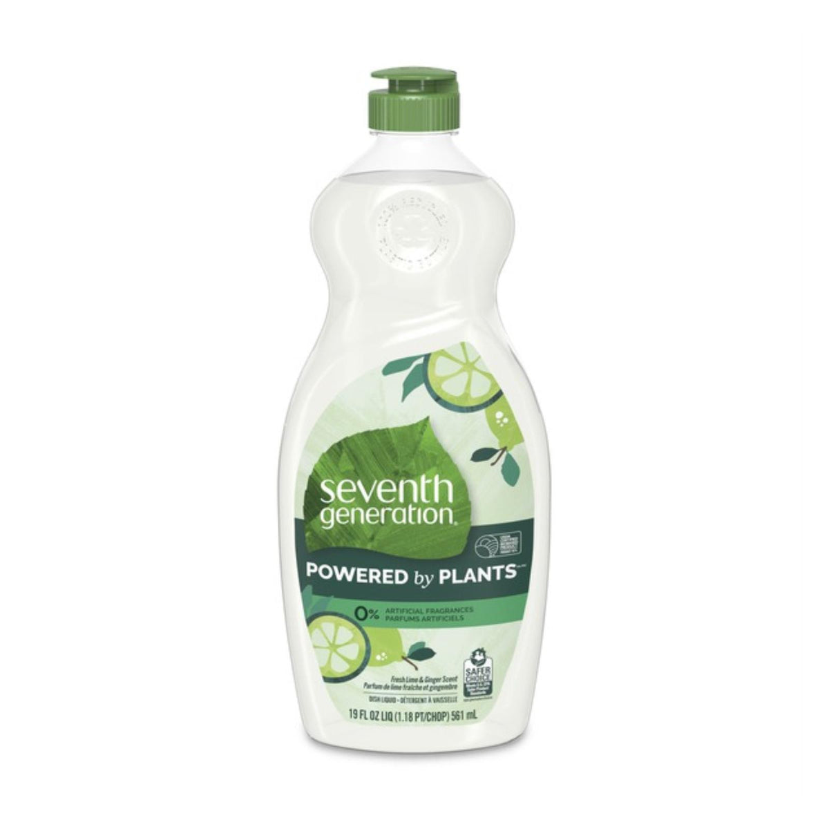 Seventh Generation - Dish Liquid Lime Ginger - Case Of 6-19 Fz