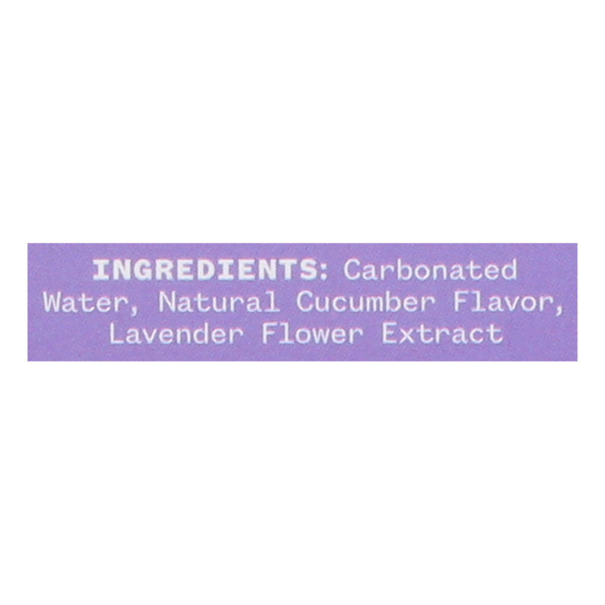 Aura Bora - Spk Water Lavender Cucumber 6 Pack - Case Of 4-6/12 Fz