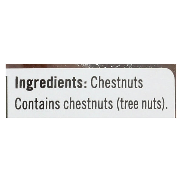 La Forestiere's Whole Roasted Chestnuts  - Case Of 12 - 7.4 Oz