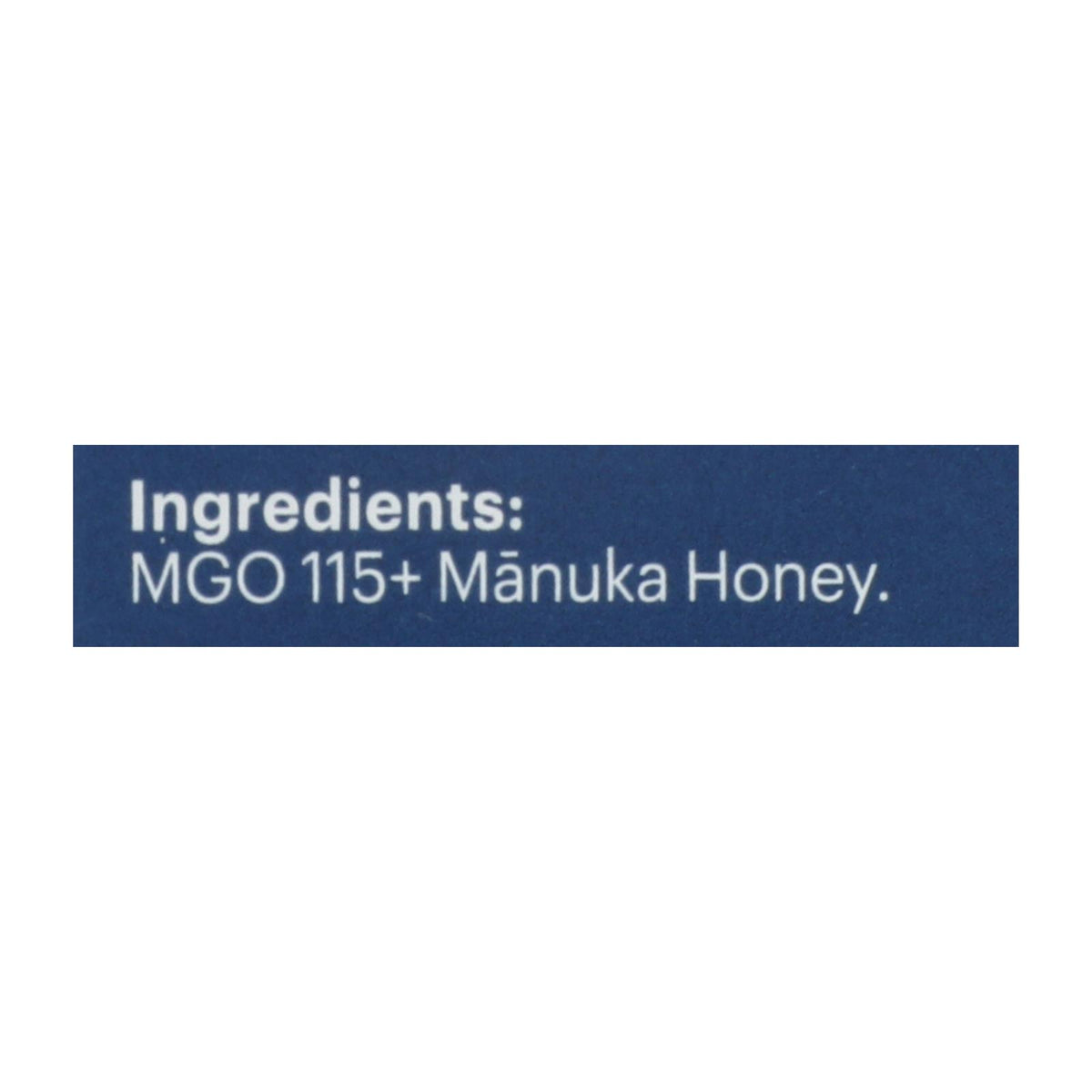 Manuka Health - Honey Manuka Go Mgo 115 - 1 Each-12 Ct