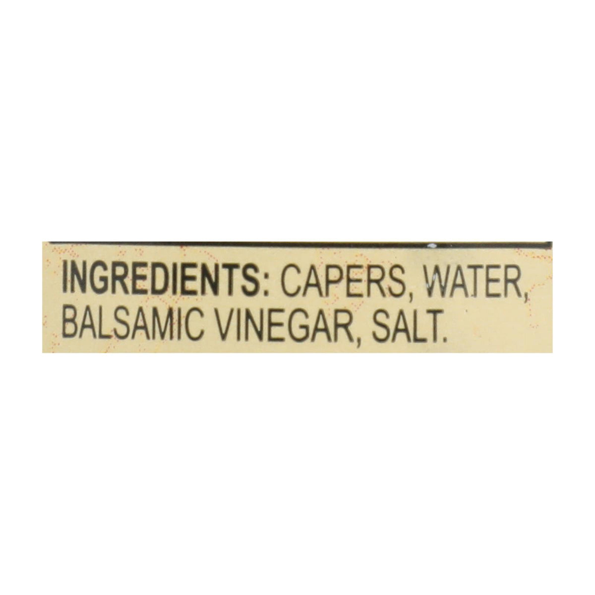 Reese Non-pareil Capers In Balsamic Vinegar  - Case Of 12 - 3.5 Oz