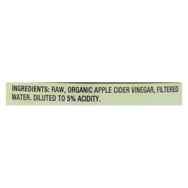 Dynamic Health Organic Apple Cider Vinegar With Mother - 16 Fl Oz