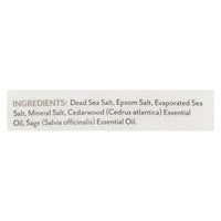 Soothing Touch Bath Salts - Cedar Sage - 32 Oz