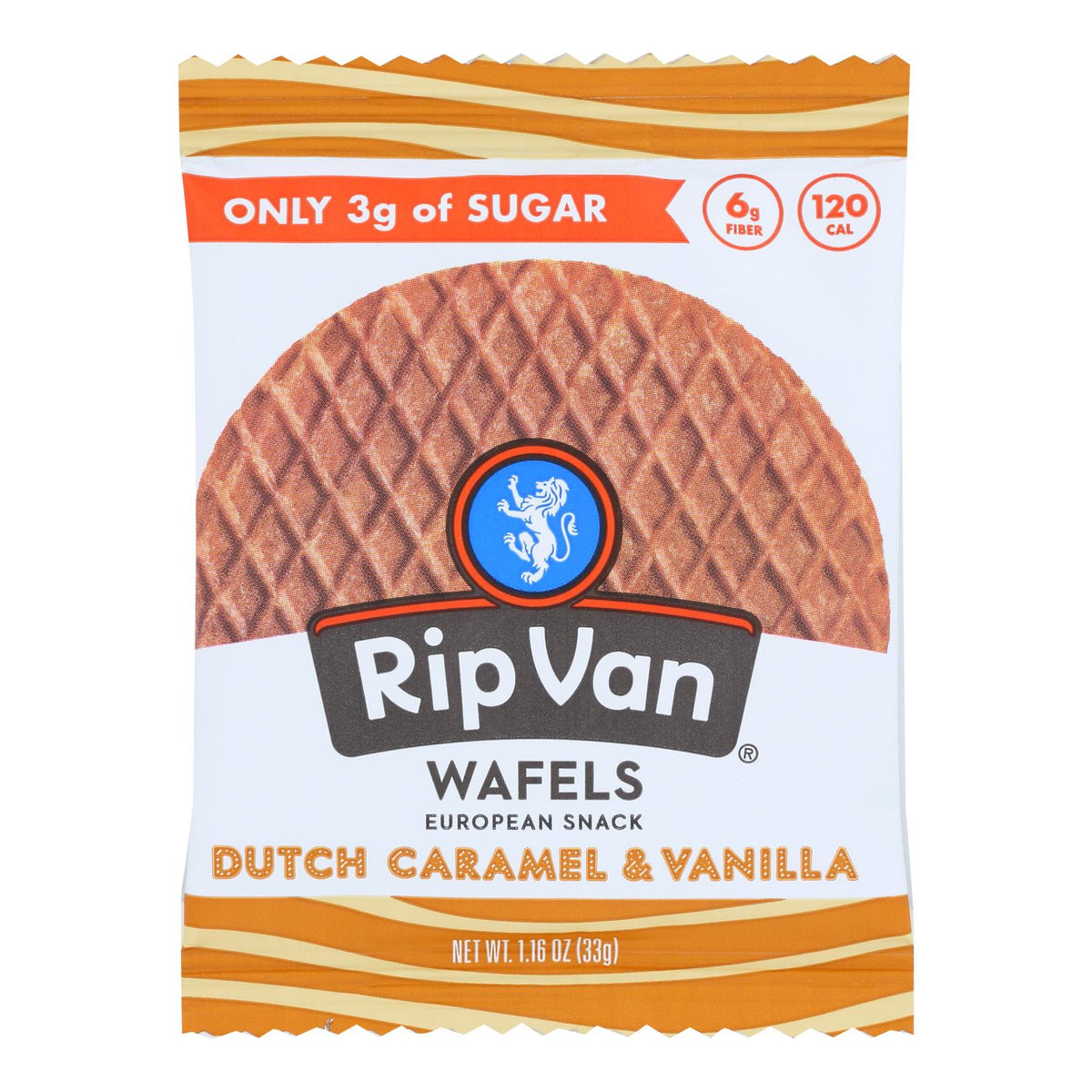 Rip Van Wafels - Wafel Dutch Crml Vanilla - Cs Of 12-1.16 Oz