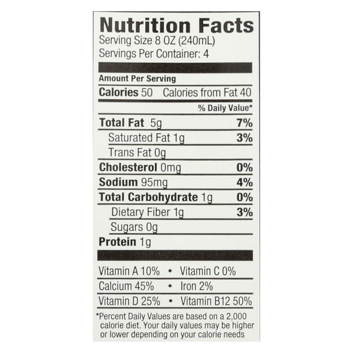 Milkadamia Milk - Unsweetened - Case Of 6 - 32 Fl Oz.