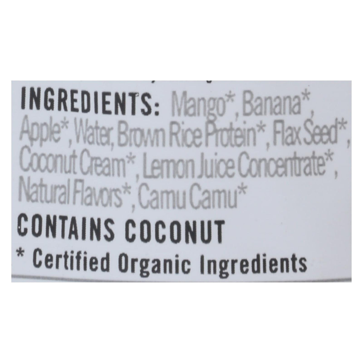 Noka Superfood Mango Coconut Blend  - Case Of 6 - 4.22 Oz