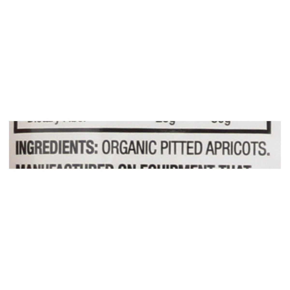 Made In Nature Apricots Organic Dried Fruit  - Case Of 6 - 6 Oz